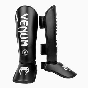 Shinguards child Venum Challenger Black-white 