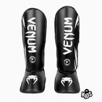 Shinguards child Venum Challenger Black-white 