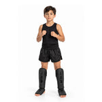 Shin guards kids Venum Elite Black