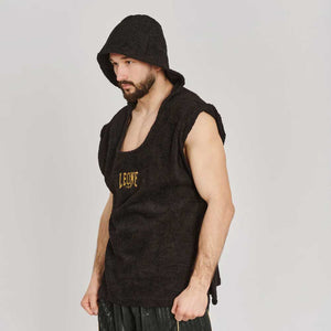 Terrycloth poncho Leone AB290 