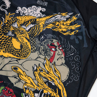 Rashguard Half Sumo Damashi Ogon-Combat Arena