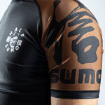 Rashguard Half Sumo Sugoi Ranked Brown-Combat Arena