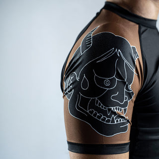 Rashguard Half Sumo Sugoi Ranked Brown-Combat Arena
