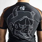 Rashguard Half Sumo Sugoi Ranked Brown-Combat Arena