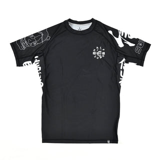 Rashguard Half Sumo Sugoi Ranked Black-Combat Arena