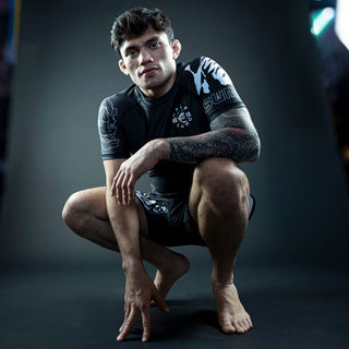 Rashguard Half Sumo Sugoi Ranked Black-Combat Arena