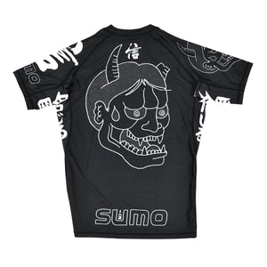 Rashguard Half Sumo Sugoi Ranked Black-Combat Arena