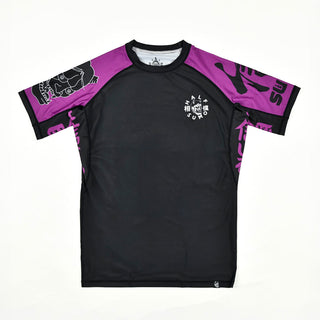 Rashguard Half Sumo Sugoi Ranked Purple-Combat Arena