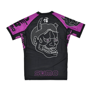 Rashguard Half Sumo Sugoi Ranked Purple-Combat Arena