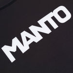 Rashguard Manto Logo Dual short sleeves Black-Combat Arena
