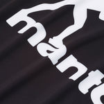 Rashguard Manto Logo Dual short sleeves Black-Combat Arena