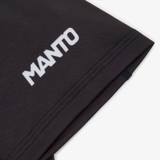 Rashguard Manto Logo Short-sleeve dual Black 