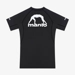 Rashguard Manto Logo Short-sleeve dual Black 
