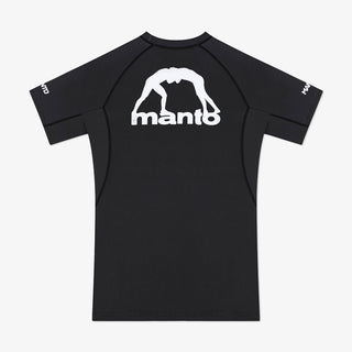 Rashguard Manto Logo Short-sleeve dual Black 