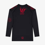 Rashguard Manto Miko maniche lunghe Nero-Combat Arena