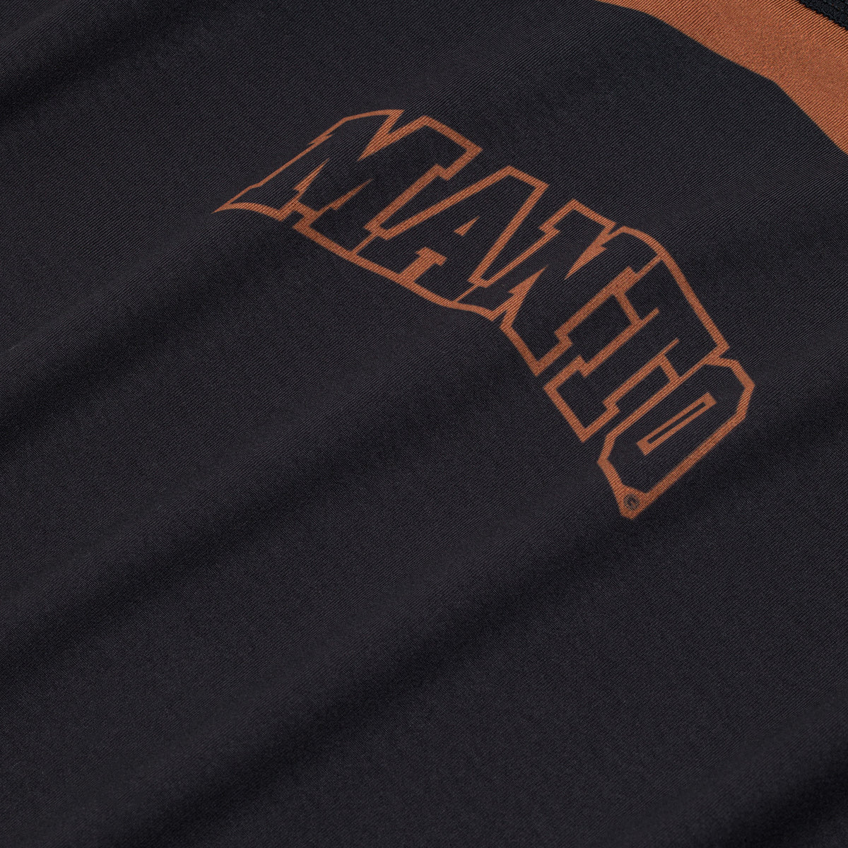 Rashguard Manto Ranked 25 short sleeves Brown - Combat Arena