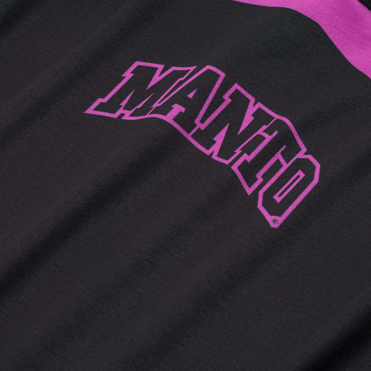 Rashguard Manto Ranked 25 short sleeves Purple - Combat Arena