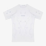 Rashguard Manto Shield short sleeves White-Combat Arena