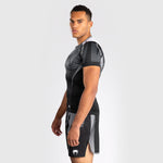 Rashguard Venum Adrenaline short sleeves Black-gray 