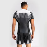 Rashguard Venum Adrenaline short sleeves Black-gray 