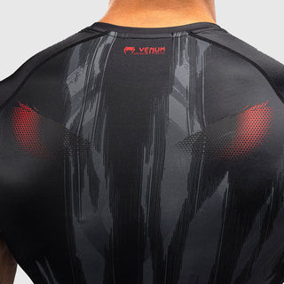 Rashguard Venum Demon maniche corte Nero-grigio-Combat Arena