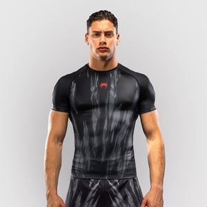 Rashguard Venum Demon short sleeves Black-gray-Combat Arena