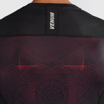 Rashguard Venum G-Fit Air long sleeves Black-red 