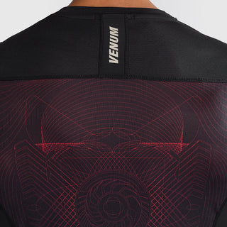 Rashguard Venum G-Fit Air long sleeves Black-red 