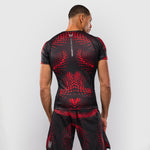 Rashguard Venum Matupa short sleeves Black-red-Combat Arena