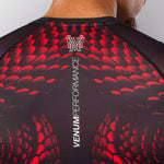 Rashguard Venum Matupa short sleeves Black-red-Combat Arena