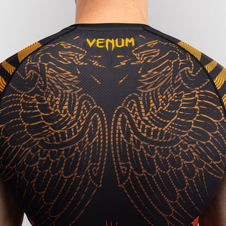 Rashguard Venum Quetzal Fury short sleeves Black-red 