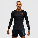 Rashguard Venum Thunder Dragon long-sleeve Black-Combat Arena