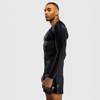 Rashguard Venum Thunder Dragon long-sleeve Black-Combat Arena