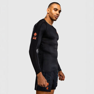 Rashguard Venum Thunder Dragon long-sleeve Black-Combat Arena