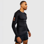 Rashguard Venum Thunder Dragon long-sleeve Black-Combat Arena