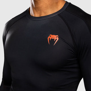 Rashguard Venum Thunder Dragon long-sleeve Black-Combat Arena