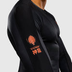 Rashguard Venum Thunder Dragon long-sleeve Black-Combat Arena