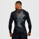Rashguard Venum Thunder Dragon long-sleeve Black-Combat Arena