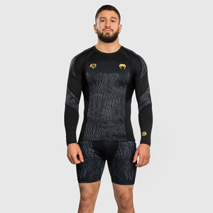 Rashguard Venum x Chimaev Wild Borz long sleeves Black-Combat Arena
