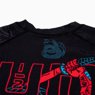 Rashguard Half Sumo Black Mamba Neon long sleeves 