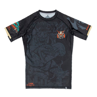 Rashguard Half Sumo Kaiju vs Mecha 