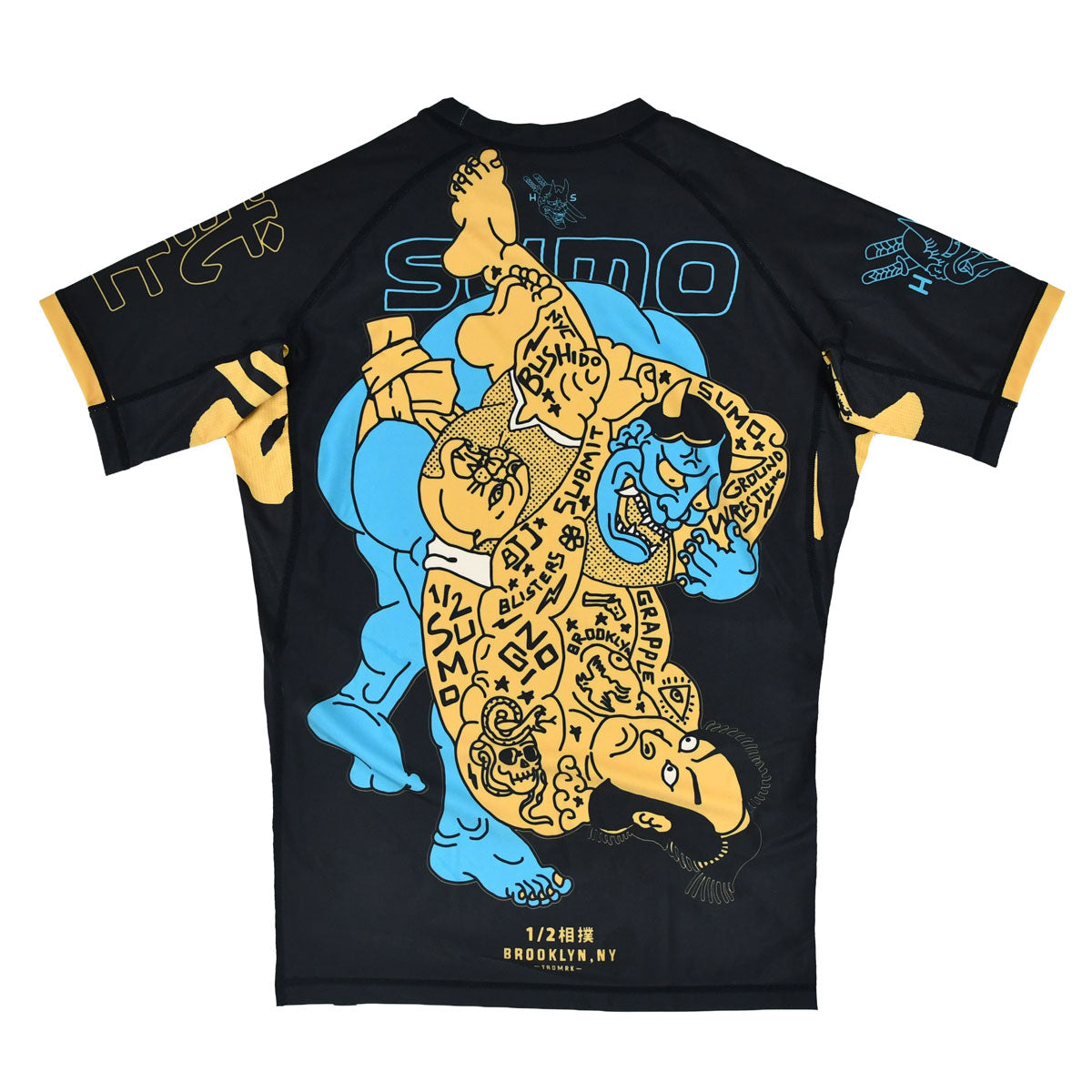 Rashguard Half Sumo Triangle - Combat Arena
