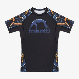 Rashguard Manto Barong short-sleeve Black 