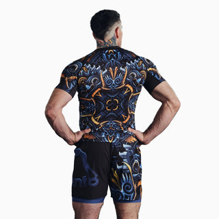 Rashguard Manto Barong short-sleeve Black 
