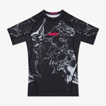 Rashguard Manto Flux short sleeves Black 