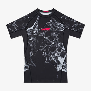 Rashguard Manto Flux short sleeves Black 