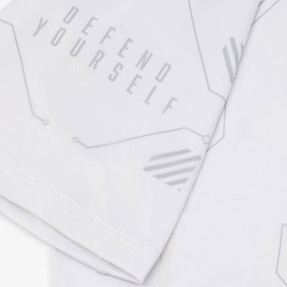 Rashguard Manto Shield short sleeves White 