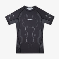 Rashguard Manto Shield short sleeves Black 