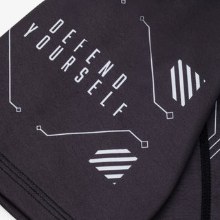 Rashguard Manto Shield short sleeves Black 