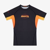 Rashguard Manto Warsaw To Tokyo short sleeves Black 